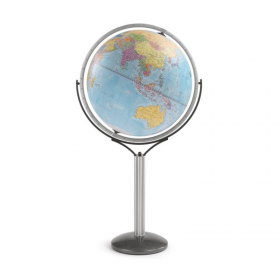 "Omega Skye Blue" Floor globe with political cartography